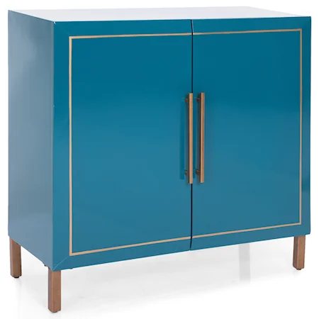 Carlotta Turquoise Chest